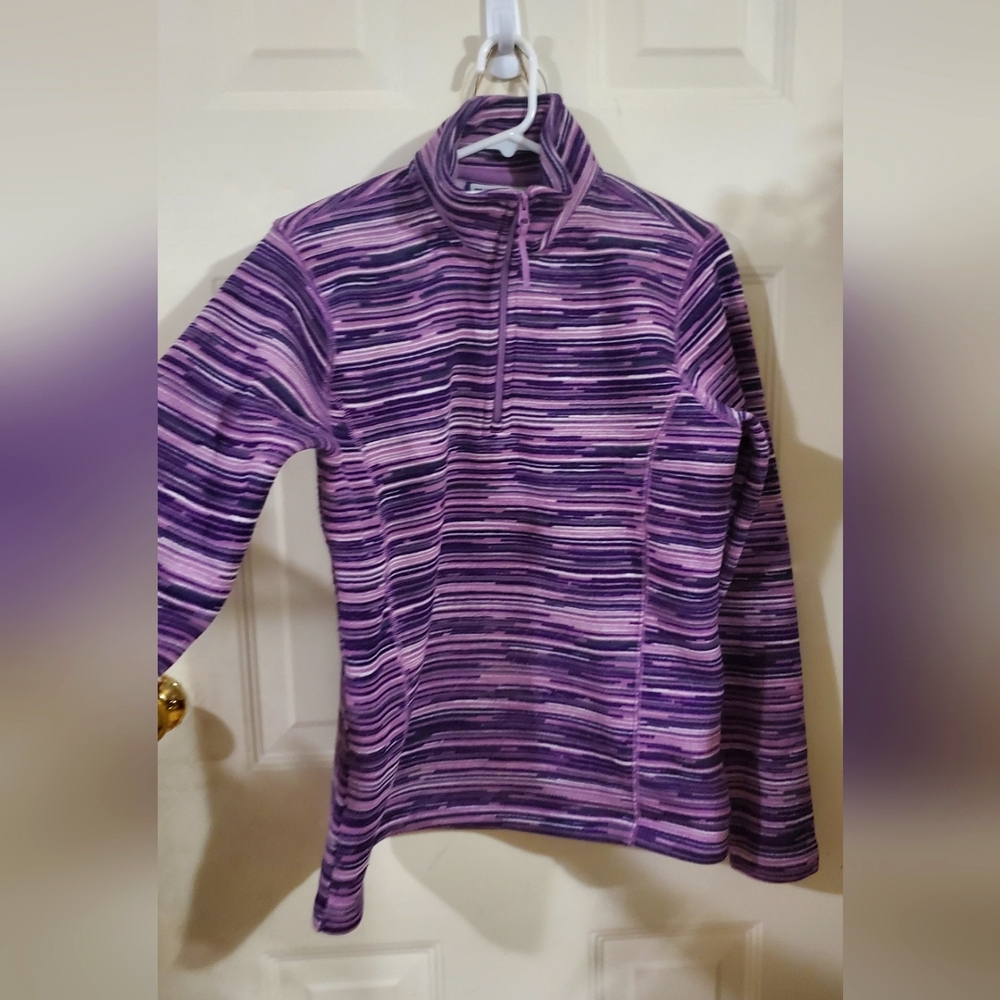 Women 1/2 zip fleece pull over